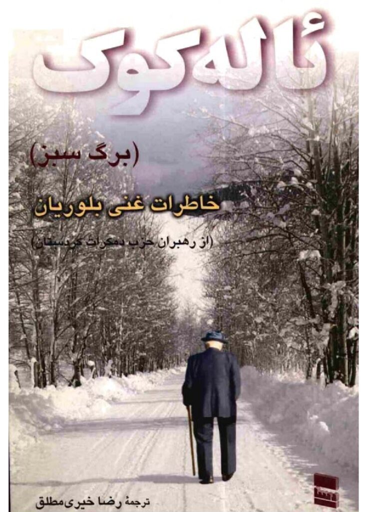 لاپەڕەی یەکەمی آلەکوک خاطرات غنی بلوریان